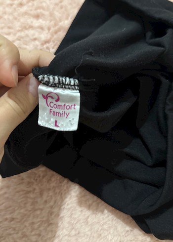 Siyah Midi Spor Tayt Kadın - Görsel 2