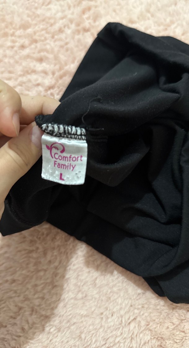 Siyah Midi Spor Tayt Kadın - Görsel 2