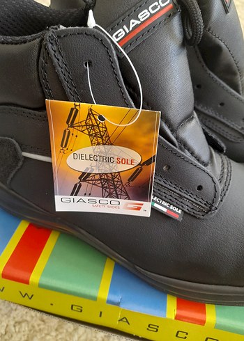 GIASCOO Siyah ELEKTRİKCİ İŞ Erkek Botları - Görsel 3