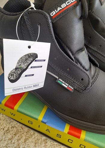 GIASCOO Siyah ELEKTRİKCİ İŞ Erkek Botları - Görsel 2