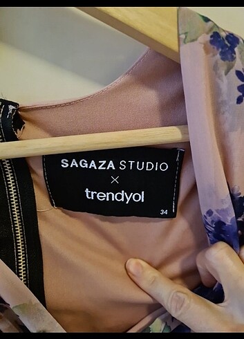 Diğer Sgaza Studio Mini Pembe Elbise