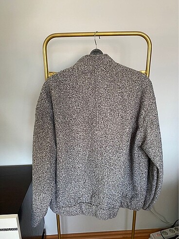 l Beden gri Renk Zara muadil bomber ceket