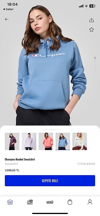 Champion sweatshirt