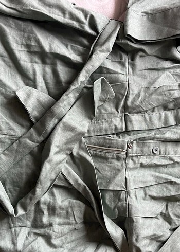 Mable Haki Şort Tulum - Görsel 6