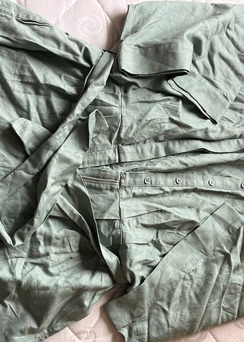 Mable Haki Şort Tulum - Görsel 8