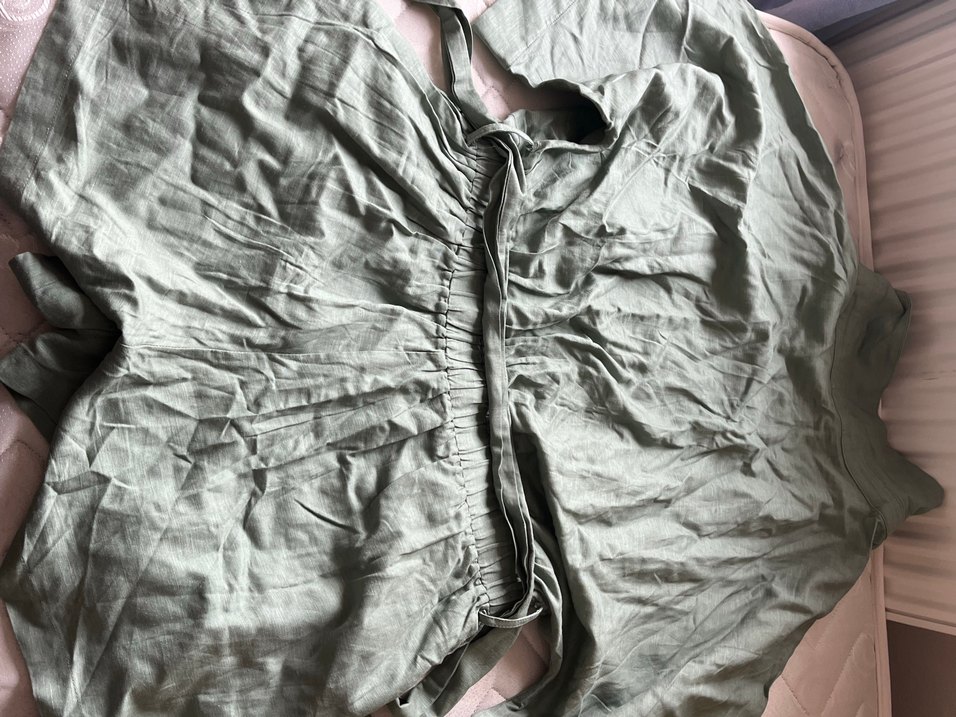 Mable Haki Şort Tulum - Görsel 2