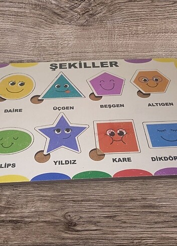  Beden Renk Yapboz Oyuncak