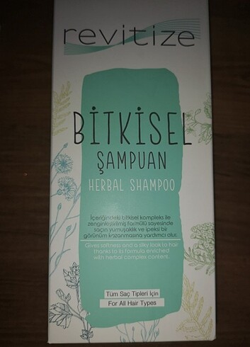Revitize Bitkisel şampuan