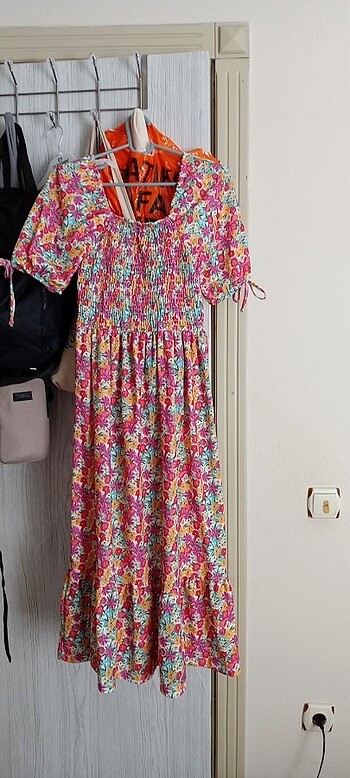 Lcw midi boy elbise