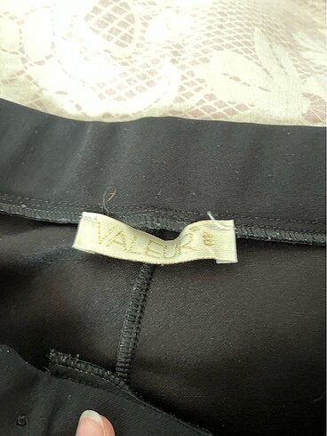 Zara siyah kumaş pantlon