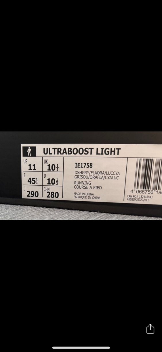 ADIDAS ULRABOOST Beyaz Gri Bağcıklı Erkek Spor Ayakkabı - Görsel 5