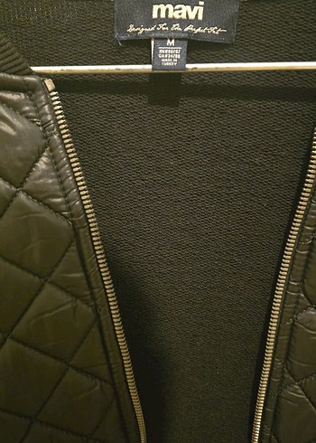 Deri Siyah Fermuarlı Erkek Ceket - Görsel 3