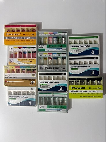 Gutta percha - Paper point