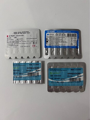 Endodonti spreader, k/h tipi eğe