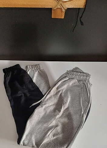 siyah & gri eşofman - Görsel 2