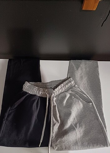 siyah & gri eşofman - Görsel 3