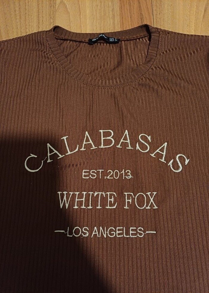 kahverengi mini üst - Görsel 3