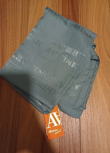 koyu su yeşili şal - Görsel 2