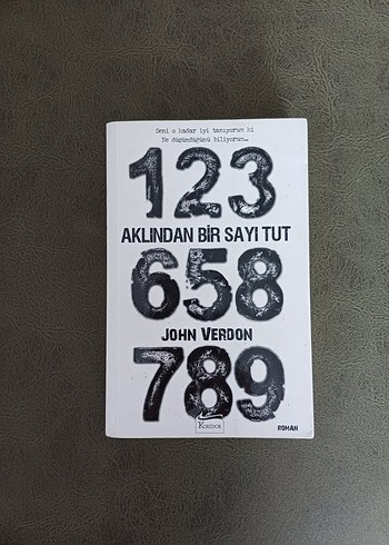 Aklından Bir Sayı Tut - John Verdon