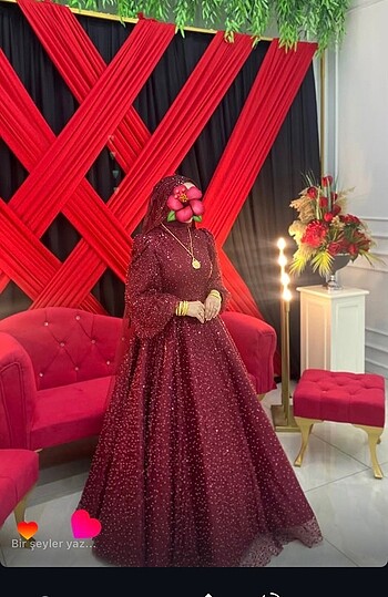 Bordo abiye
