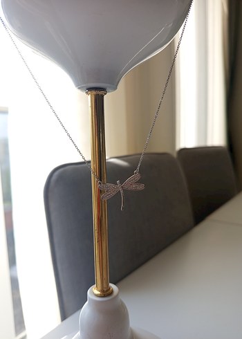 Accessorize Altın Renk Zincir Detaylı Yusufçuk Kolye