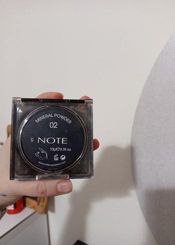 Note Mineral Siyah Pudra - Görsel 3