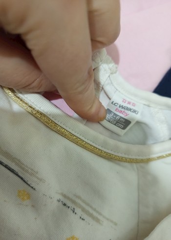 Kız Çocuk Payetli Uzun Kollu Baskılı Tişört - Görsel 2