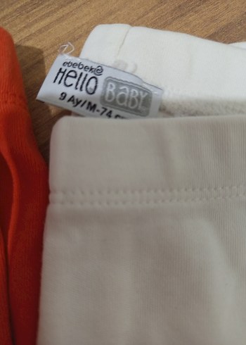 Kız Çocuk Beyaz Pamuklu Tayt - Görsel 2