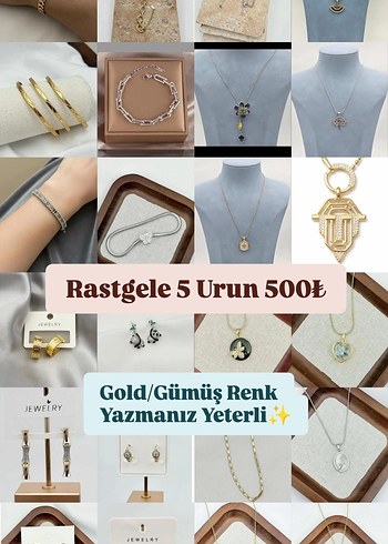 Pandora Rastgele 5 Urun 500