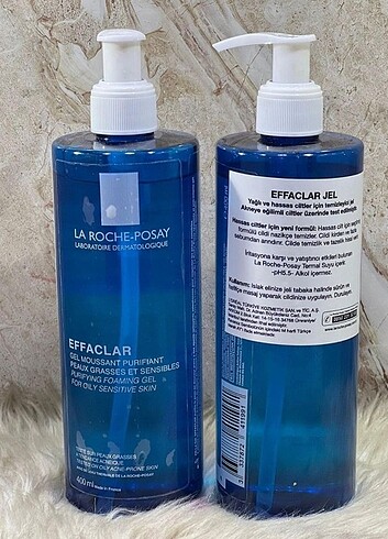 La Roche posay yüz temizleme Jeli 