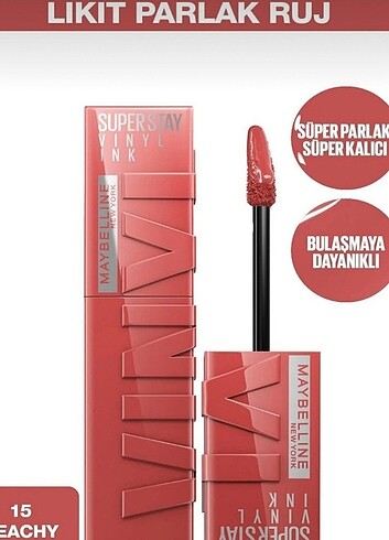 Maybelline Maybelline likit parlak ruj