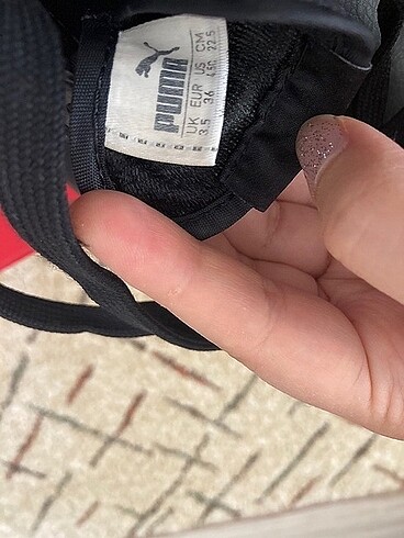36 Beden siyah Renk Puma Spor Ayakkabı