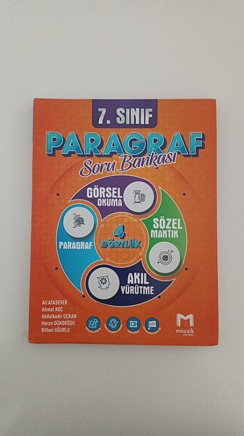 MOZAİK YAYINLARI 7. SINIF PARAGRAF SORU BANKASI