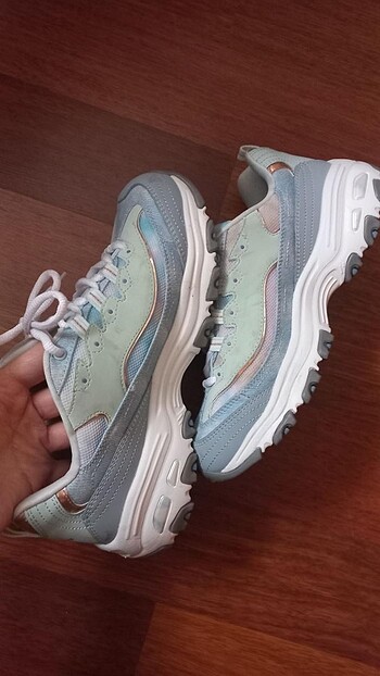 38,5 Beden Skechers Delites kadın ayakkabı