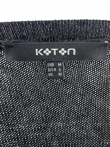 m Beden siyah Renk Koton Kazak / Triko %70 İndirimli.