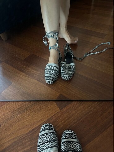 Asos design yurtdışında iyi durumlu espadril - Görsel 6