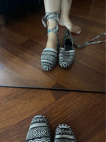 Asos design yurtdışında iyi durumlu espadril - Görsel 7