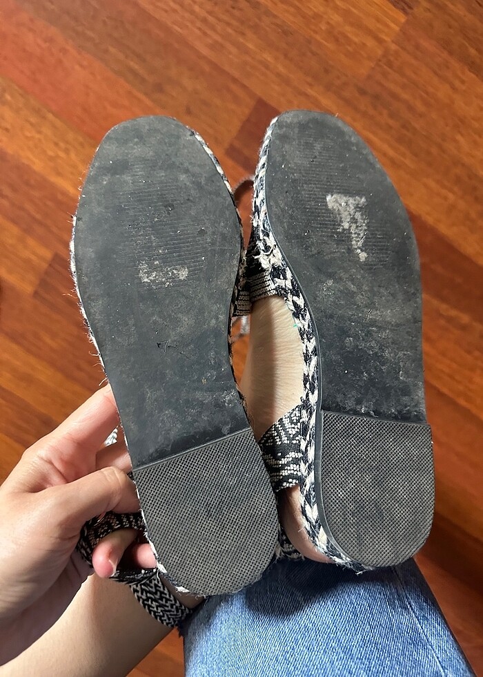 Asos design yurtdışında iyi durumlu espadril - Görsel 5