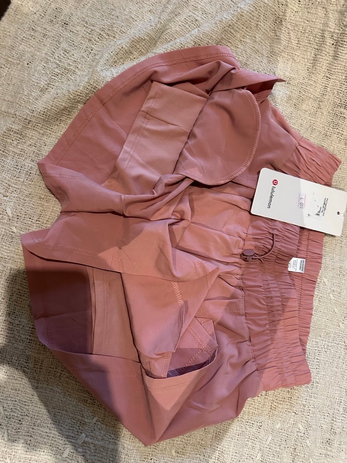 Lululemon Pembe Mini Şort çiftli - Görsel 5
