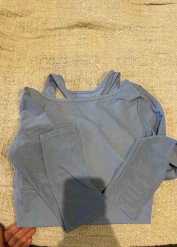 Alo kadın Mavi Spor çift bralı üst - Görsel 6