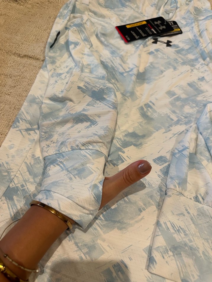 Under armour kadın Beyaz Sıkı Fit sweatshirt - Görsel 5