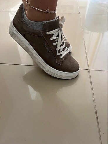 Nine West Süet sütlü kahve nine west spor ayakkabı