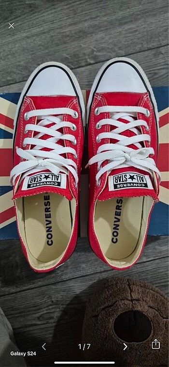 Converse Kırmızı Converse Ayakkabı