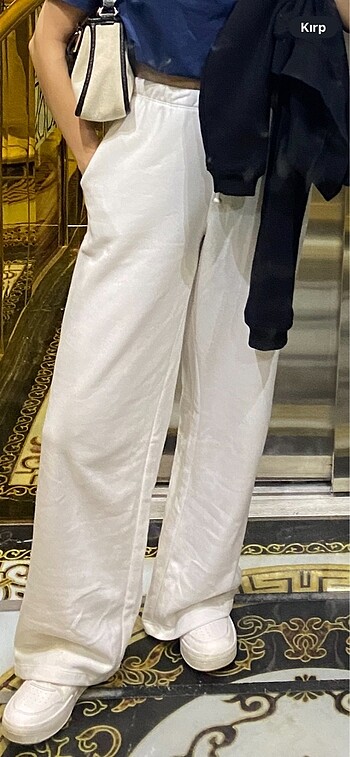 xs Beden H&M beyaz eşofman