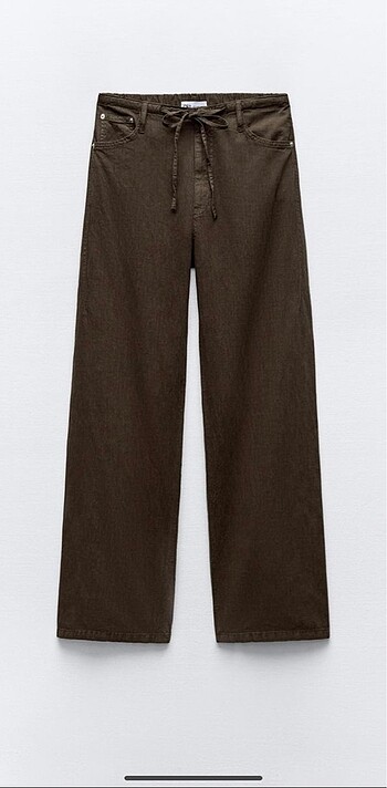 xs Beden Zara denim görünümlü pantolon