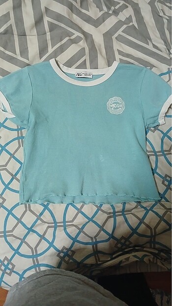 s Beden Bebek mavisi crop