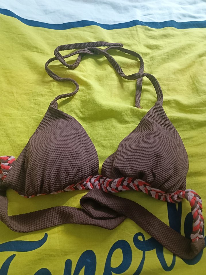 Penti Melasti Üçgen Fit Kahverengi Bikini Üstü - Görsel 4