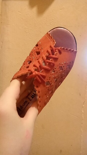 34 Beden Çocuk Sandalet
