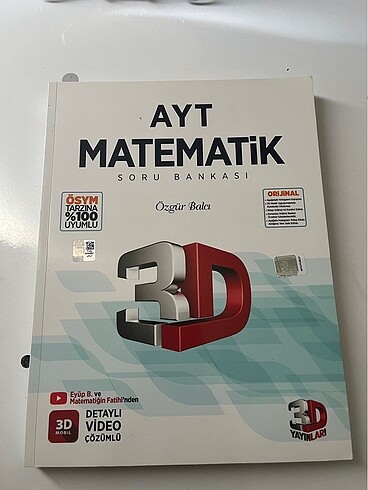 Ayt matematik 3d