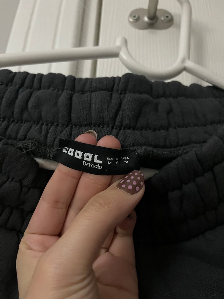 Antrasit Rahat Kesim Kadın Eşofman Altı - Görsel 2